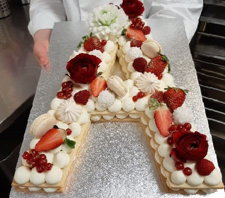 Cream Tart Namelaka — Camelia Bakery